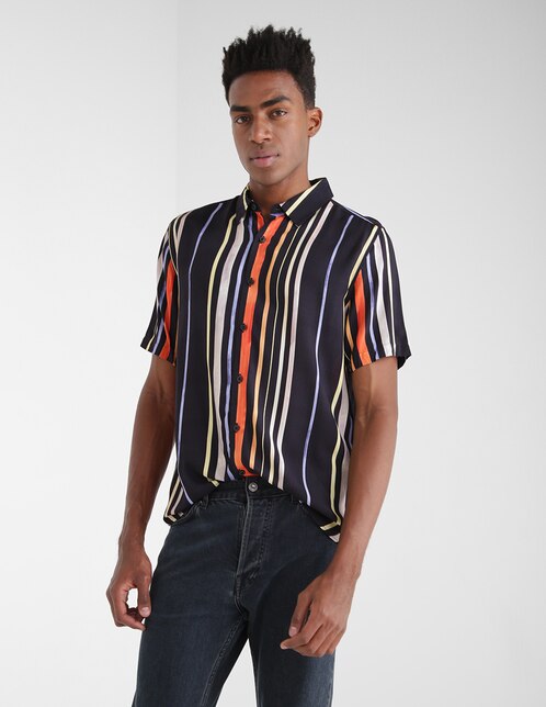 Camisa casual Guess manga corta para hombre en Liverpool