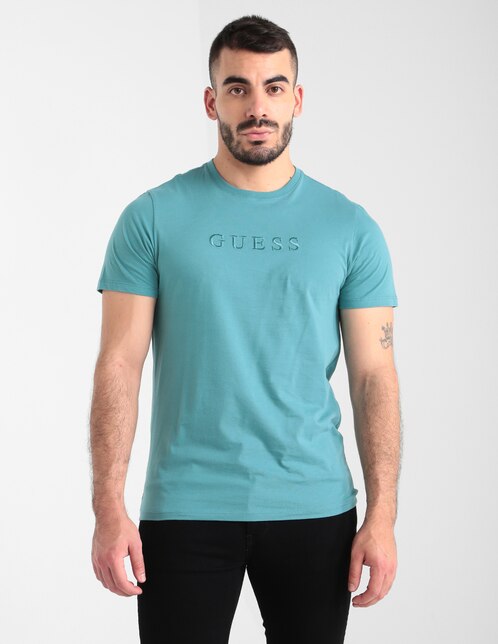 Playera Guess cuello redondo para hombre en Liverpool