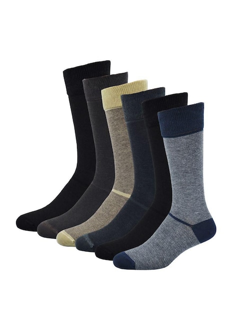 Set de calcetín diabético de algodón para hombre 6 pares 1
