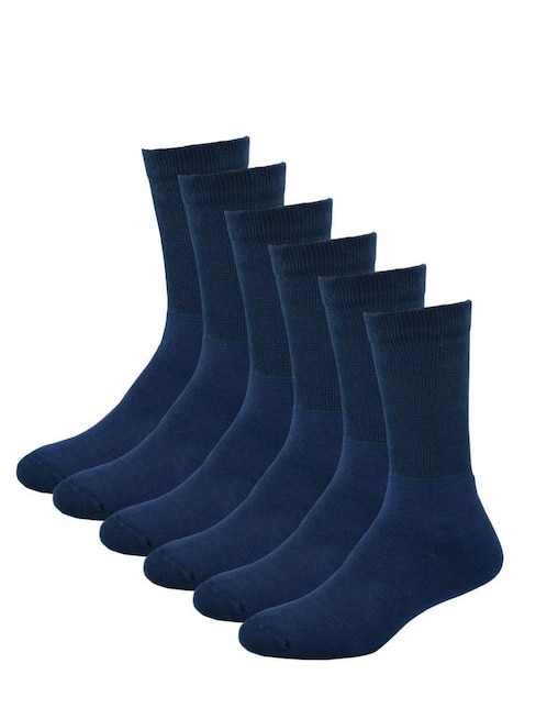 Set de calcetín de algodón para hombre 6 pares Set de calcetín de algodón para hombre 6 pares
