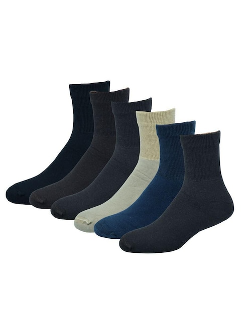 Set de calcetín transpirable de algodón para hombre 6 pares 1