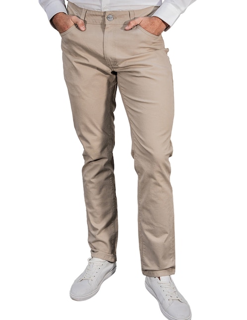 Pantalón chino slim de algodón para hombre 1
