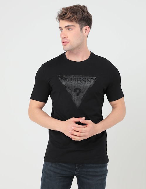 Playera Guess cuello redondo para hombre