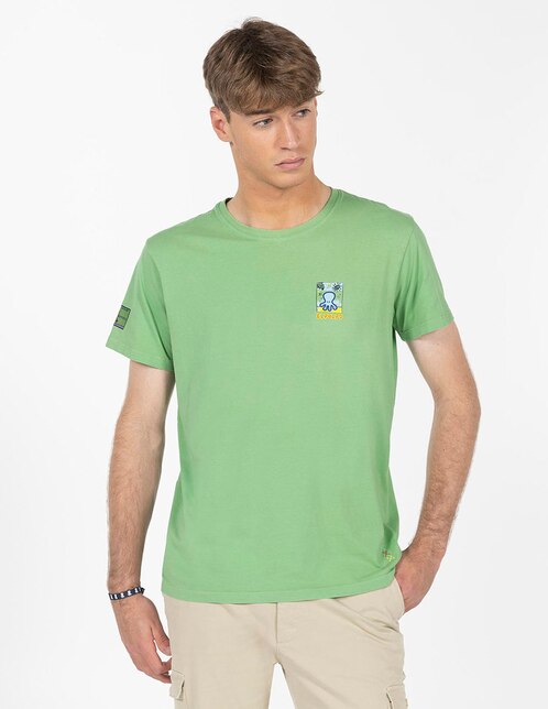 Playera El Pulpo cuello redondo para hombre