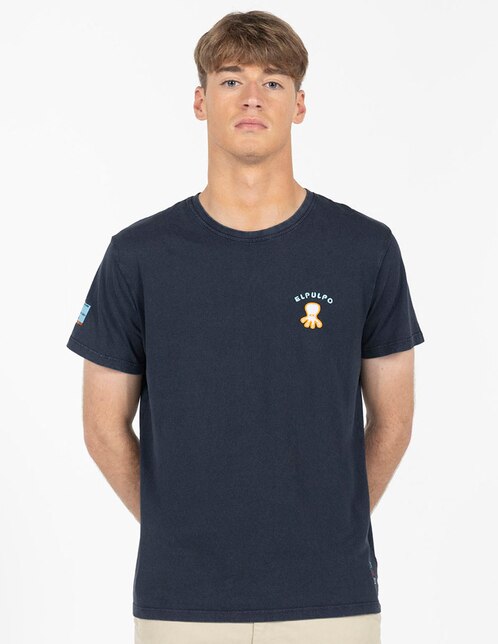 Playera El Pulpo cuello redondo para hombre
