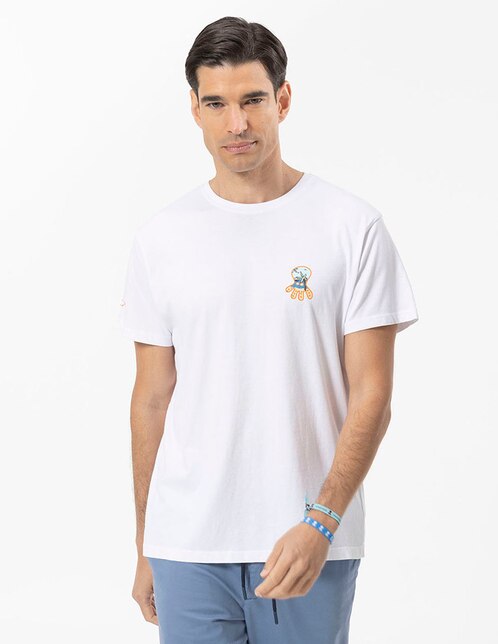 Playera El Pulpo cuello redondo para hombre