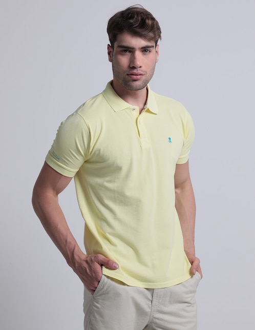 Playera tipo polo El Pulpo para hombre