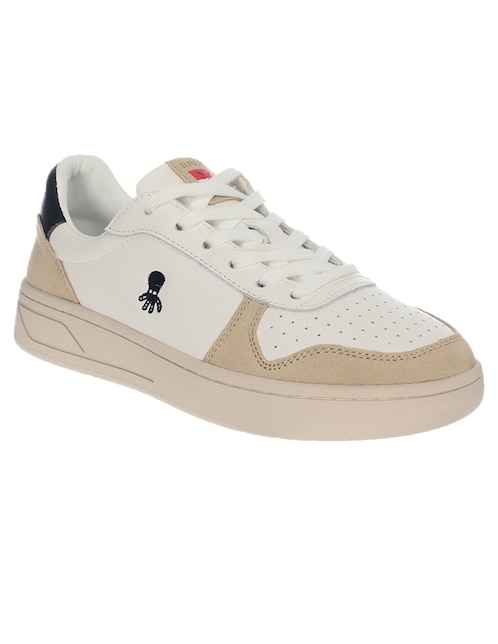 Tenis El Pulpo de piel para hombre