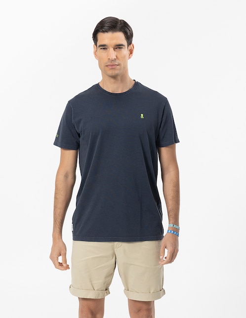 Playera El Pulpo cuello redondo para hombre