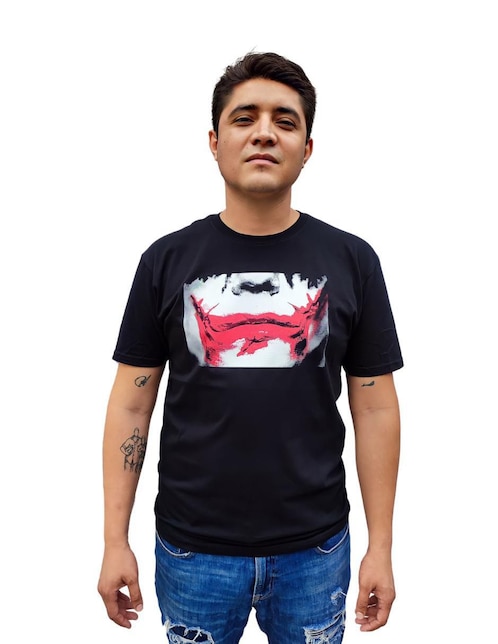 Playera T-Max Joker TX cuello redondo para hombre