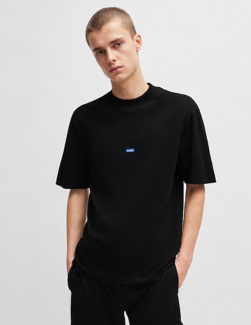 Playera HUGO BLUE cuello redondo para hombre