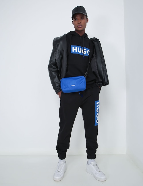 Pants regular Hugo Blue con jareta para hombre