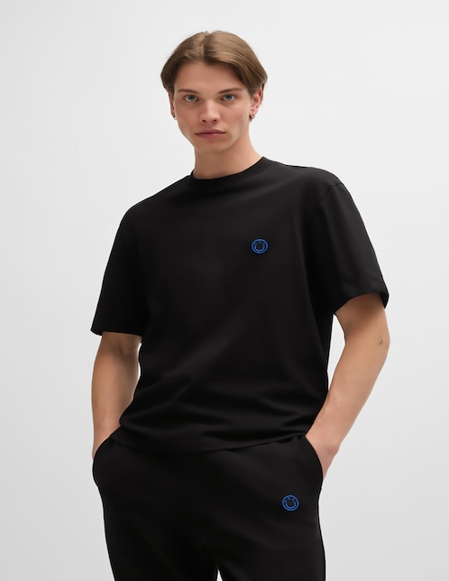 Playera HUGO BLUE cuello redondo para hombre