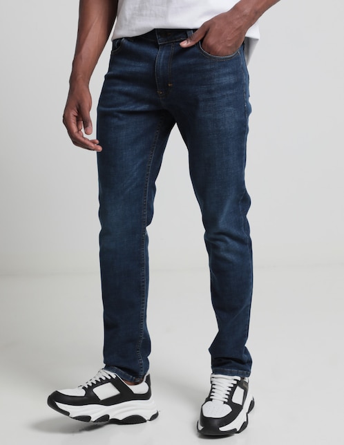 Jeans slim Ben Sherman deslavado para hombre