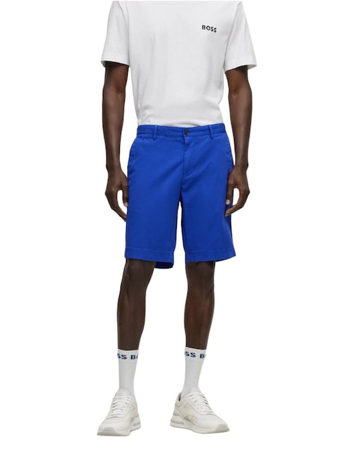 Bermuda HUGO BOSS de algodón para hombre