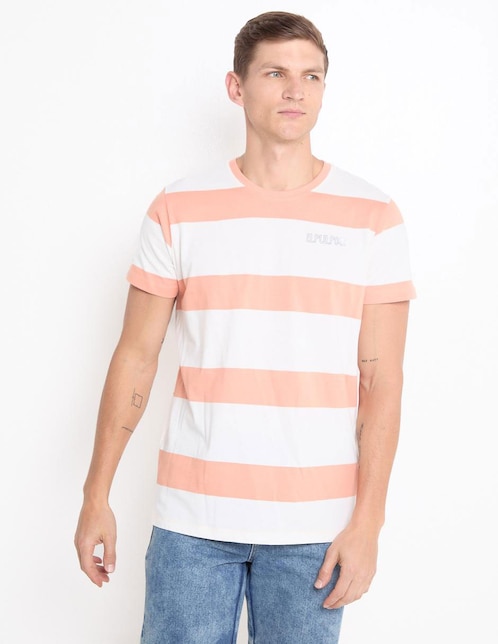 Playera cuello redondo para hombre 1