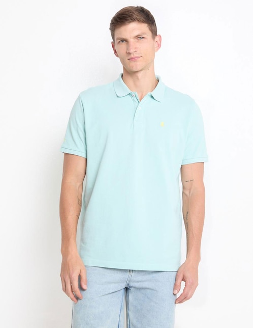 Playera tipo polo El Pulpo para hombre