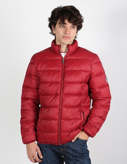 Chamarra acolchada Ben Sherman con bolsillos para hombre