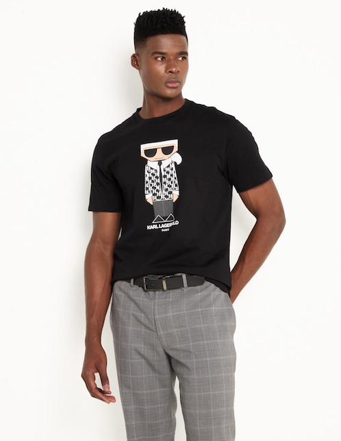 Playera cuello redondo para hombre 1