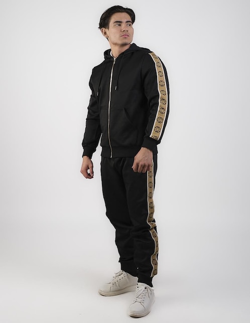 Conjunto deportivo regular Moderno con elástico para hombre