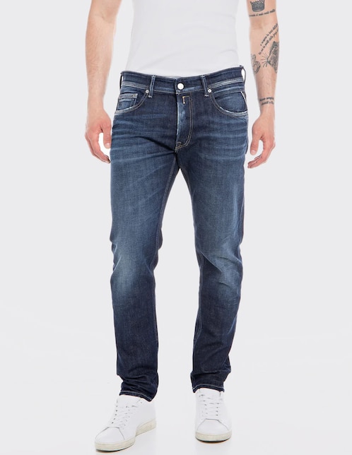 Jeans regular slim M1008.000.M3DF632-007 para hombre 1