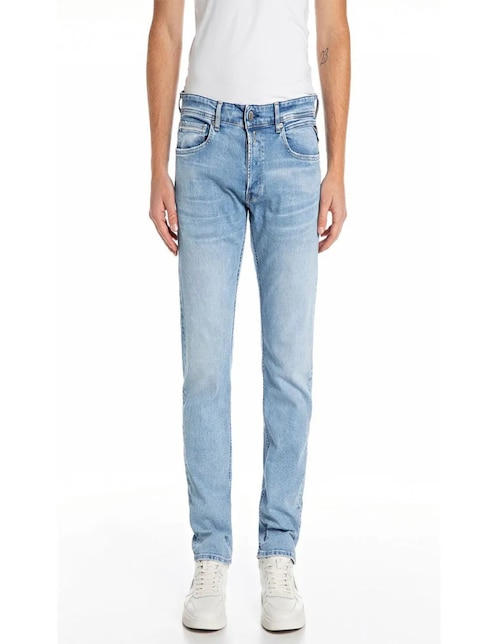 Jeans regular Straight Replay MA972.000.M3DF652-010 para hombre