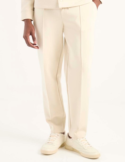 Pantalón recto de algodón para hombre 1