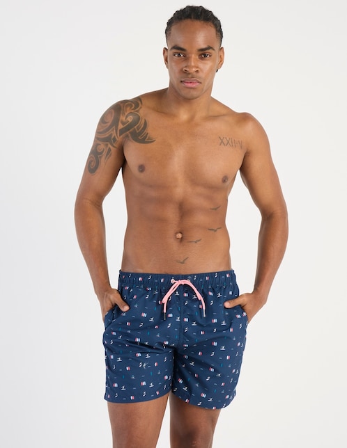 Traje de baño Elemento Uomo con bolsillos para hombre
