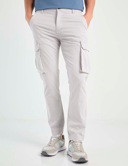 Pantalón cargo slim para hombre 1