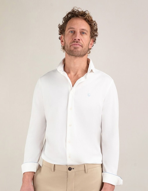 Camisa casual El Ganso manga larga para hombre