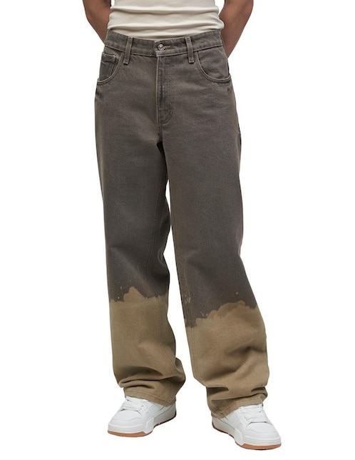 Jeans relaxed slim Mchk lavado medio para hombre