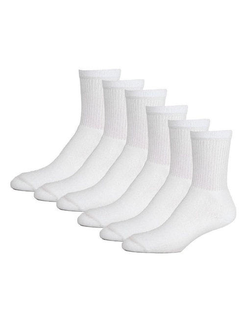 Set de calceta transpirable de algodón para hombre 6 pares Set de calceta transpirable de algodón para hombre 6 pares