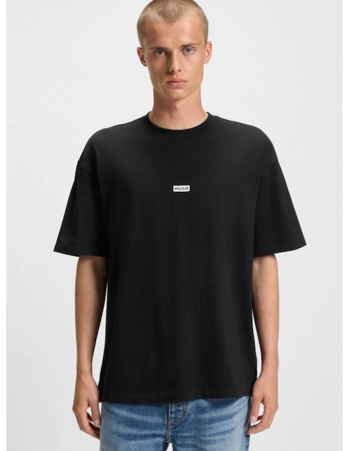 Playera Hugo Blue w25 cuello redondo para hombre