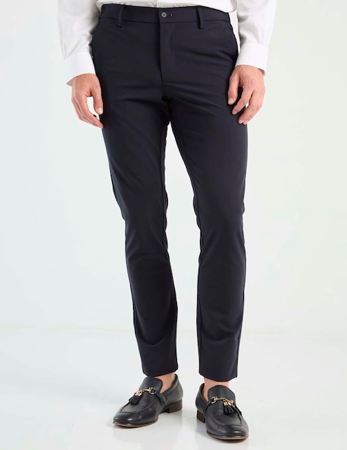 Pantalón de vestir chino regular para hombre 1