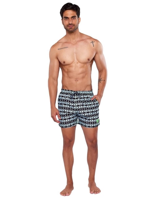 Traje de baño con bolsillos para hombre 1