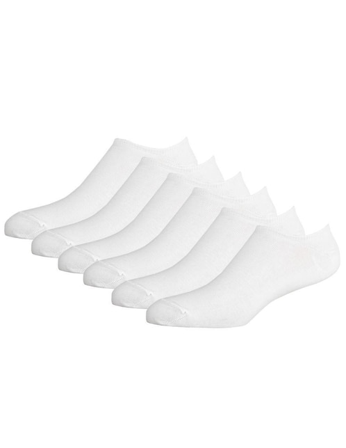 Set de tín invisible de algodón para hombre 6 pares 1