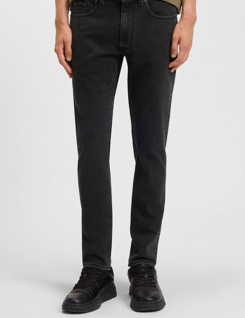 HUGO BLUE Jeans straight Hugo Blue Zane 102 lavado medio para hombre