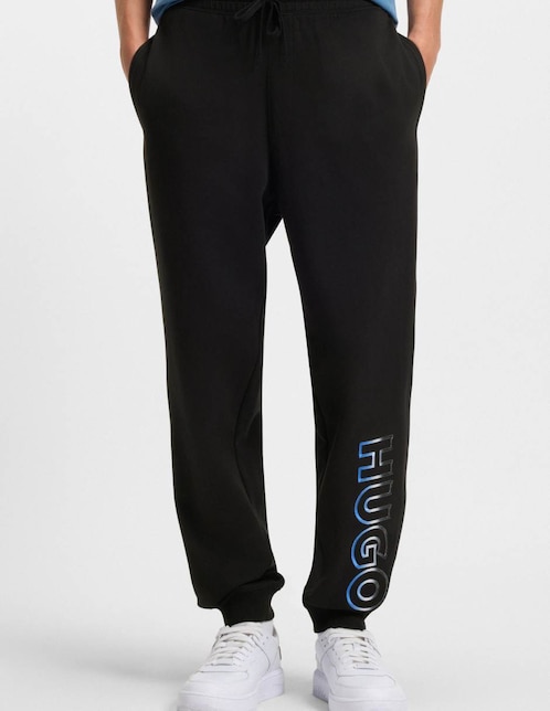 Pants regular Hugo Blue con elástico para hombre