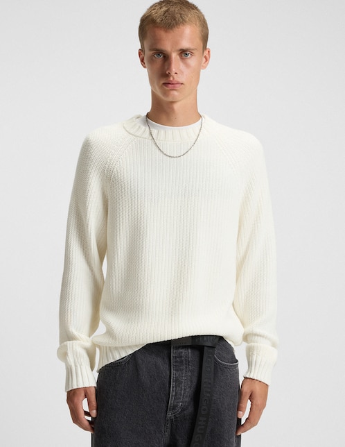 Suéter Hugo Blue cuello redondo para hombre