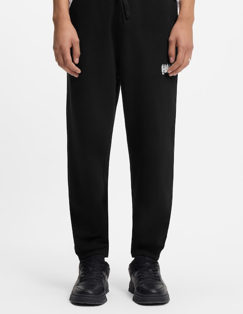 Pants regular Hugo blue con elástico para hombre