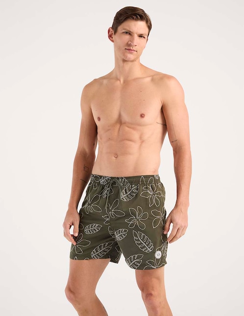 Traje de baño con bolsillos para hombre 1