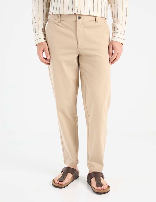Pantalón chino slim Elemento Uomo de algodón para hombre