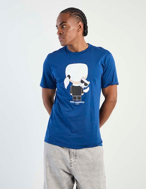 Playera cuello redondo para hombre 1