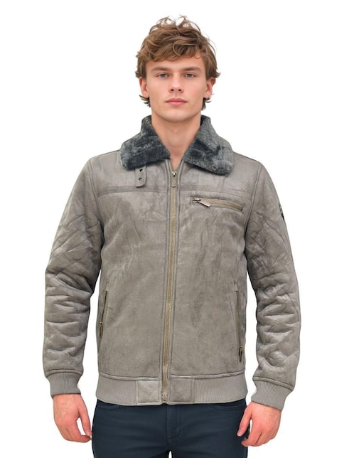 Chamarra casual Hpc Polo con bolsillos para hombre
