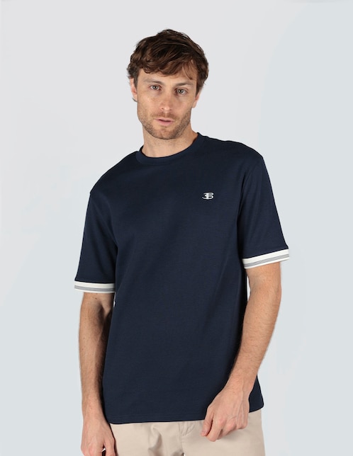 Playera cuello redondo para hombre 1