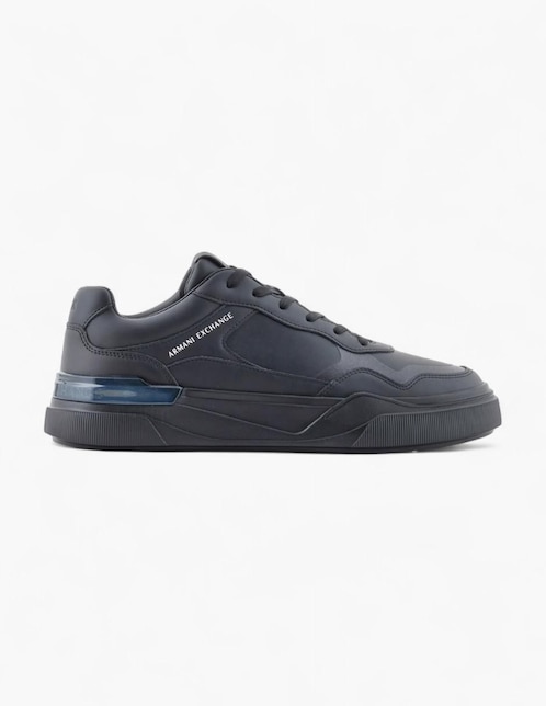 Tenis de piel Armani exchange xux219 para hombre