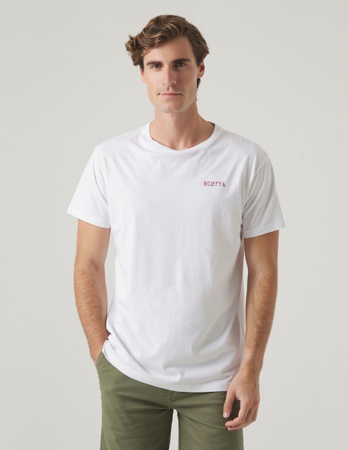 Playera Scotta cuello redondo para hombre