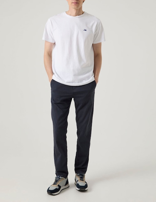 Pantalón casual chino recto para hombre 1