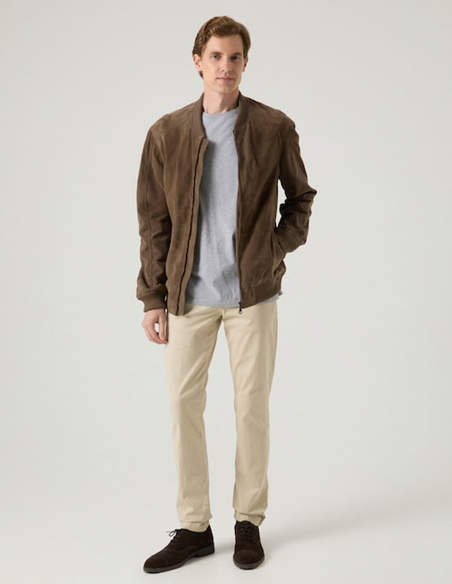 Chamarra casual Scotta con bolsillos para hombre