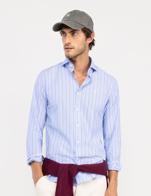 CAMISA EL GANSO 1050, 42, AZUL CELESTE